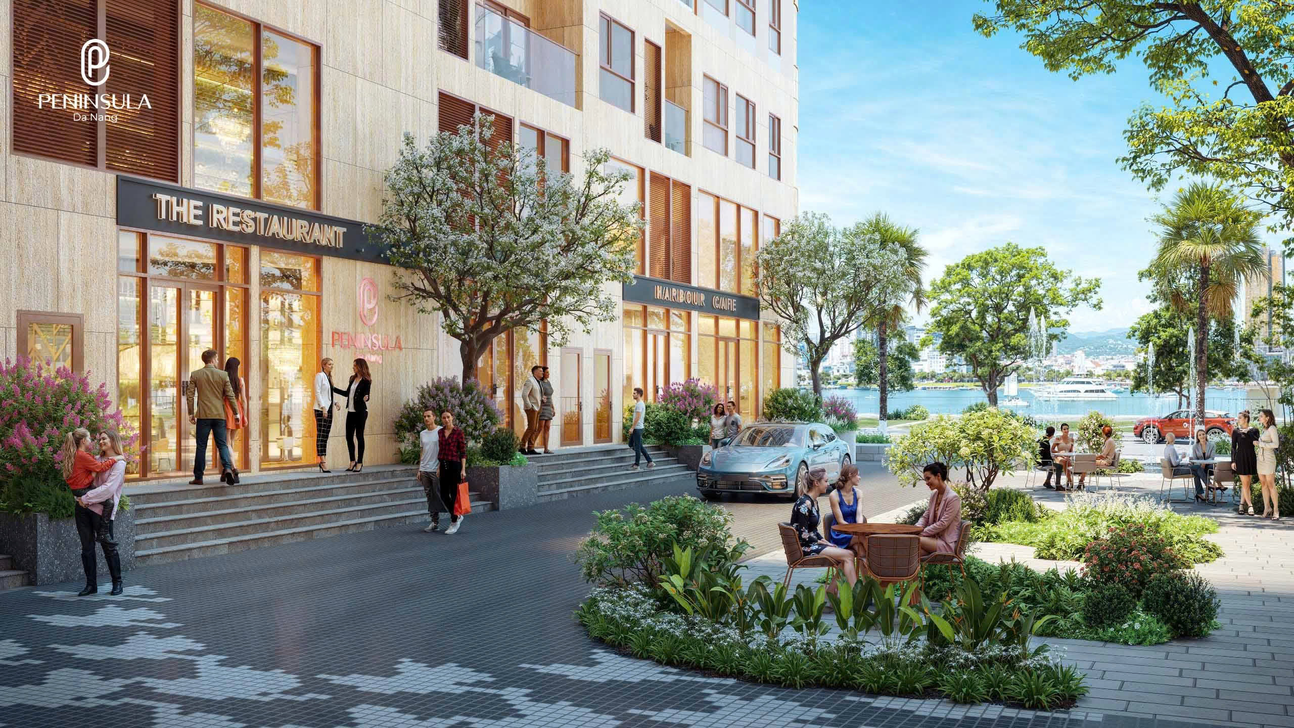 Những loại hình kinh doanh phù hợp tại shophouse khối đế dự án Peninsula Da Nang